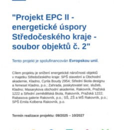 EPC II - zahájení přestavby