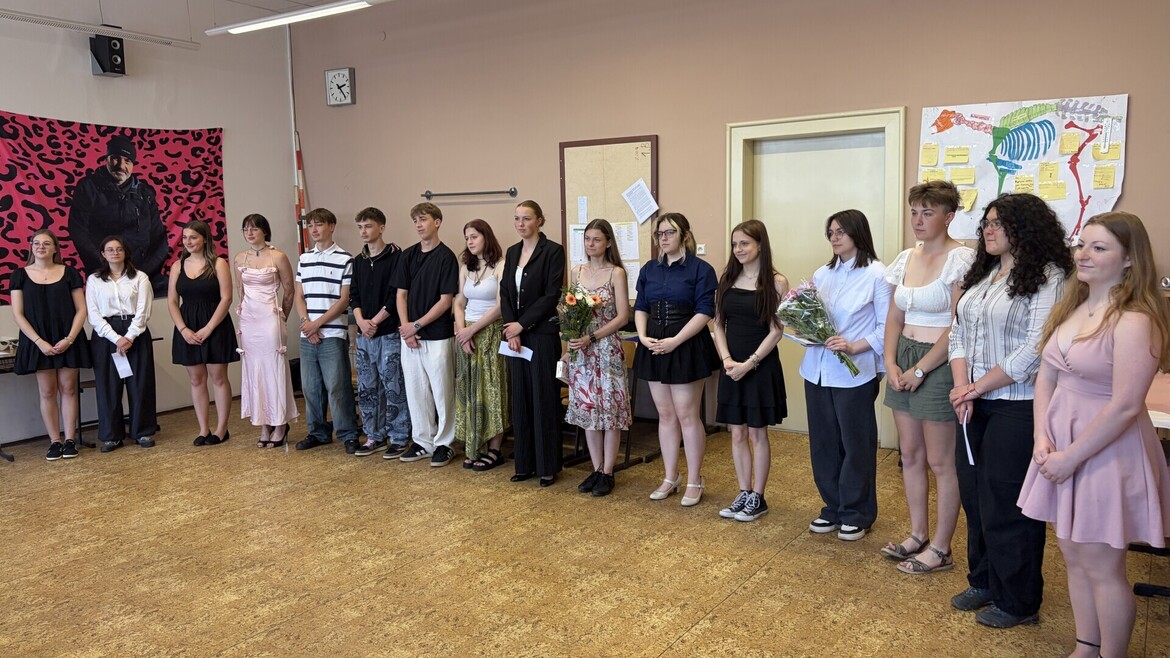 Třídy 4. E a 4. AG završily své maturitní zkoušky