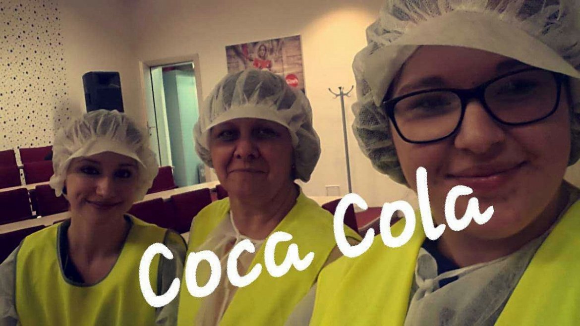 Exkurze do firmy Coca Cola