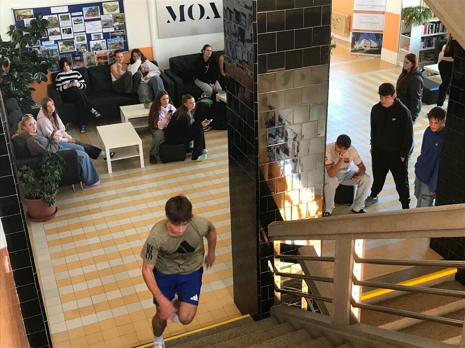 MSS - běh do schodů