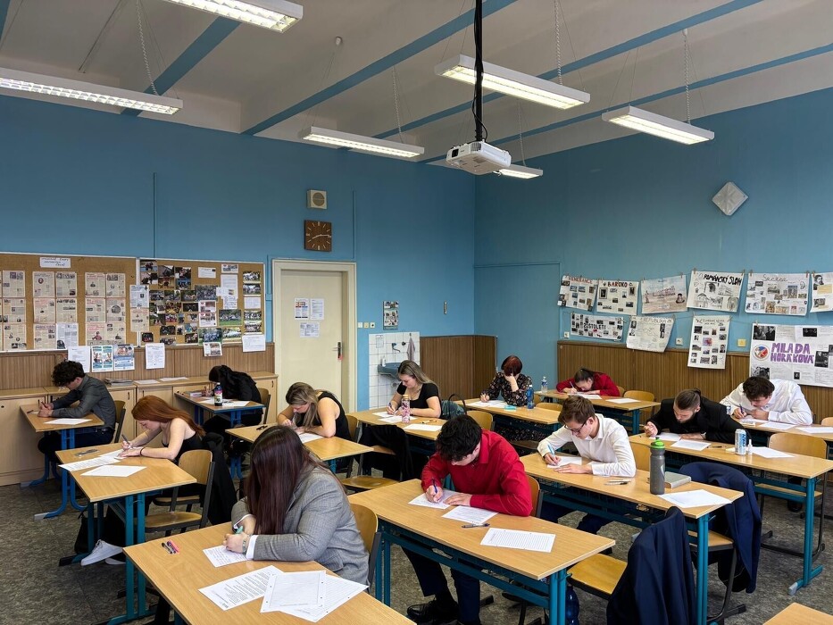 Maturitní zkoušky 2025 začaly