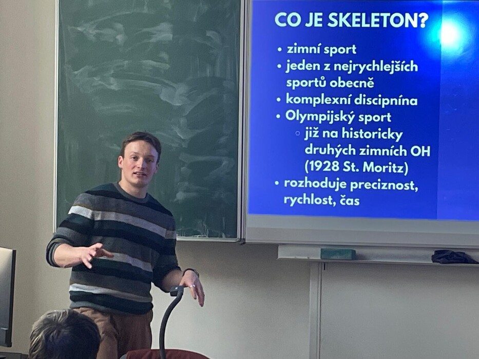 Beseda s reprezentantem ČR ve skeletonu