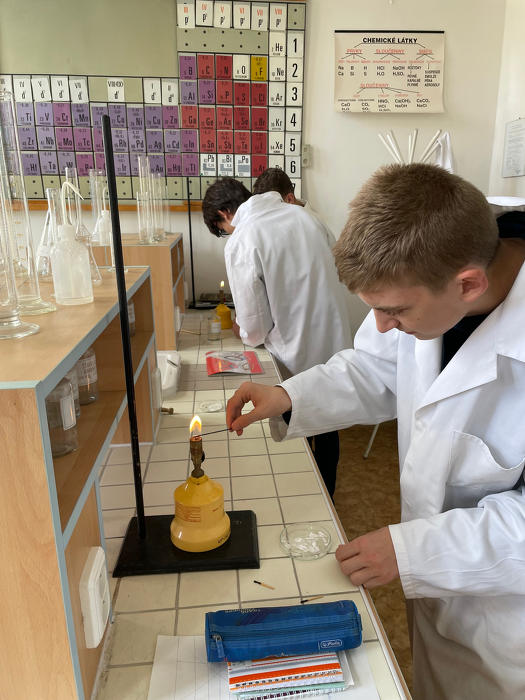 Cvičení 2.E v laboratoři